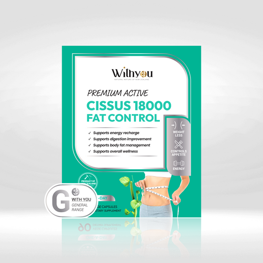 Withyou Premium Active Cissus 18000 Fat Control 90 vege caps