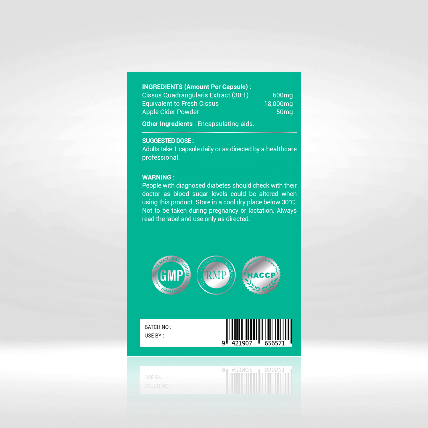 Withyou Premium Active Cissus 18000 Fat Control 90 vege caps