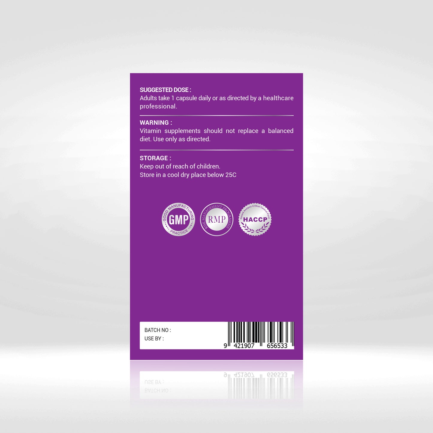Withyou  Premium Active MULTI VITAMIN 60 Vege-Caps